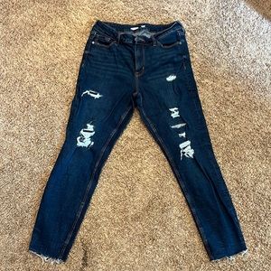 Old Navy, Rockstar Super Skinny Jeans, Size: 10